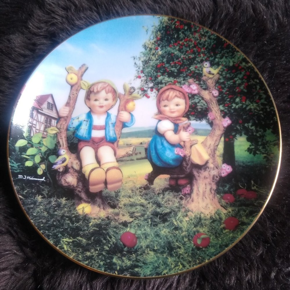 M. J. Hummel, " Apple Tree Boy and Girl"